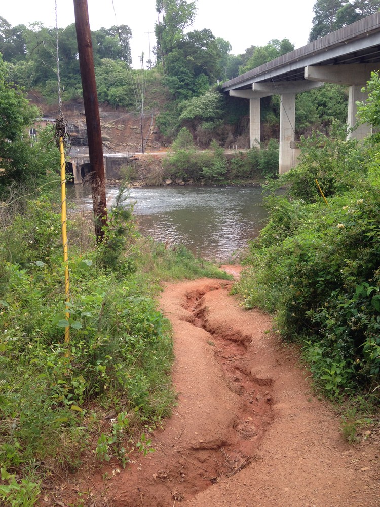 Upper Saluda River Saluda Dam Road to Dolly Cooper Park